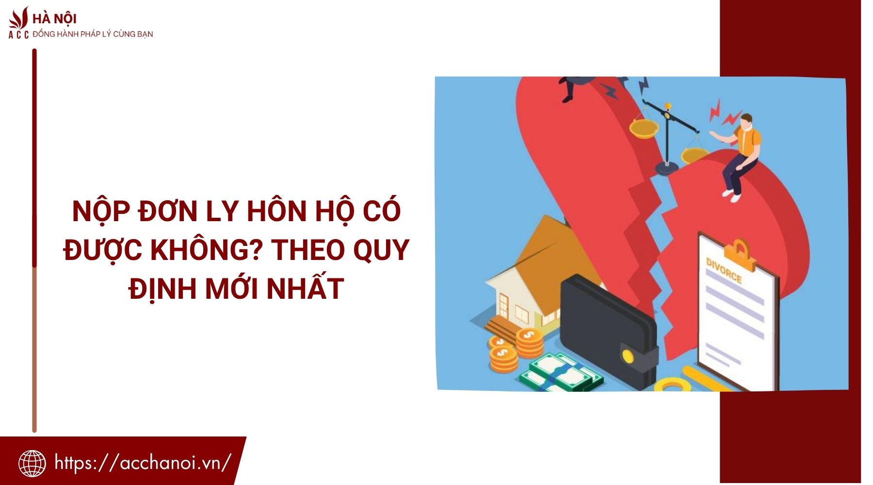 Nộp đơn ly hôn hộ có được không? Theo quy định mới nhất