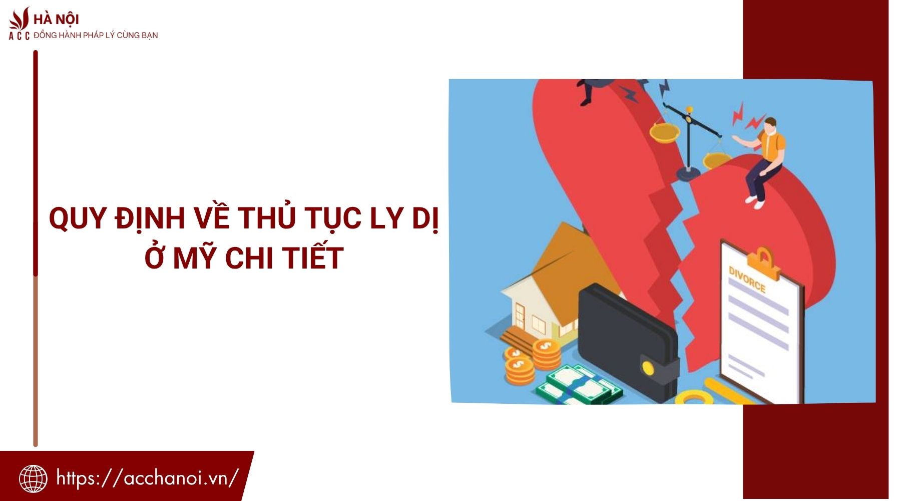 Quy định về thủ tục ly dị ở Mỹ chi tiết