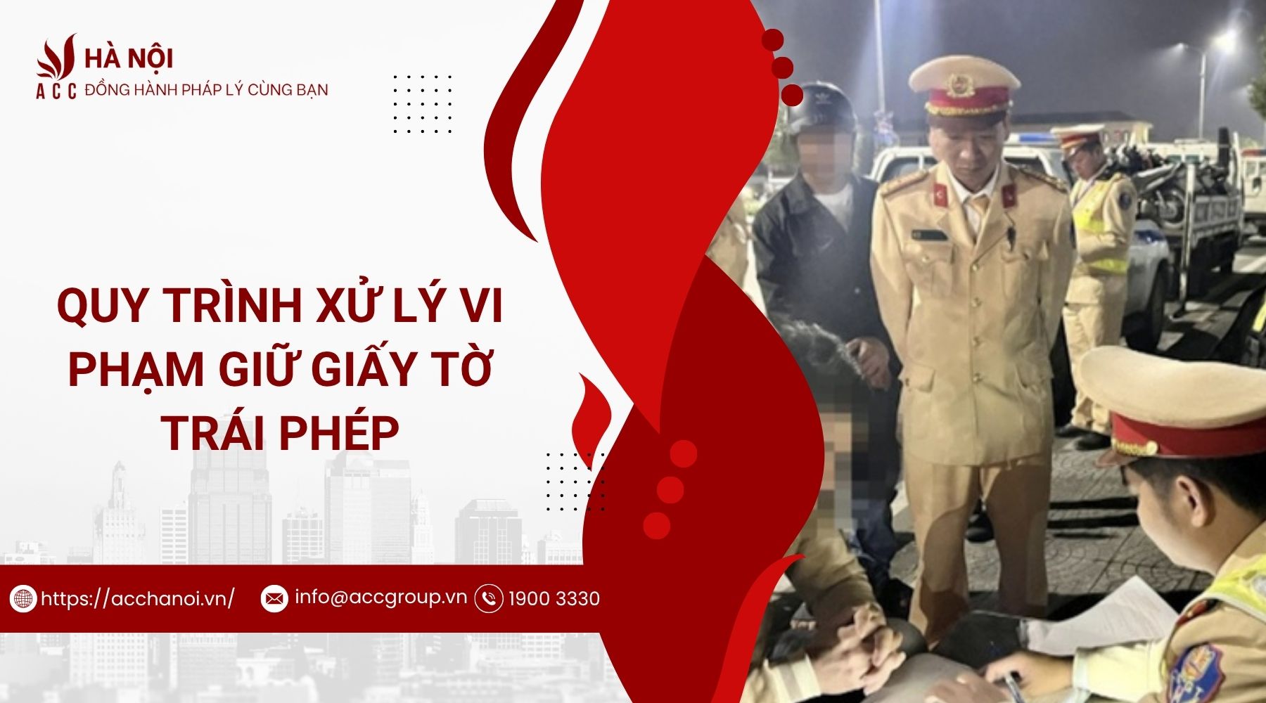 Quy trình xử lý vi phạm giữ giấy tờ trái phép