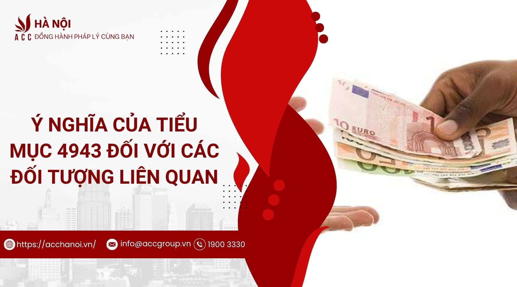 Ý nghĩa của tiểu mục 4943 đối với các đối tượng liên quan