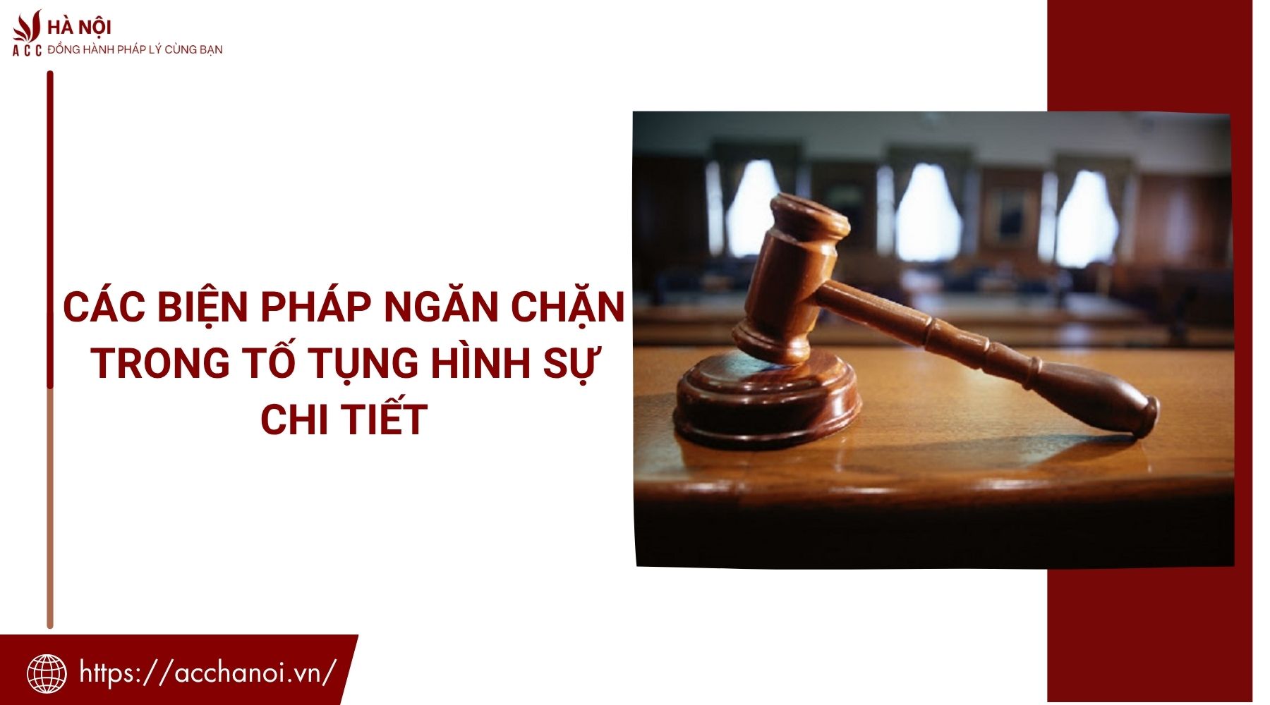 Các biện pháp ngăn chặn trong tố tụng hình sự chi tiết