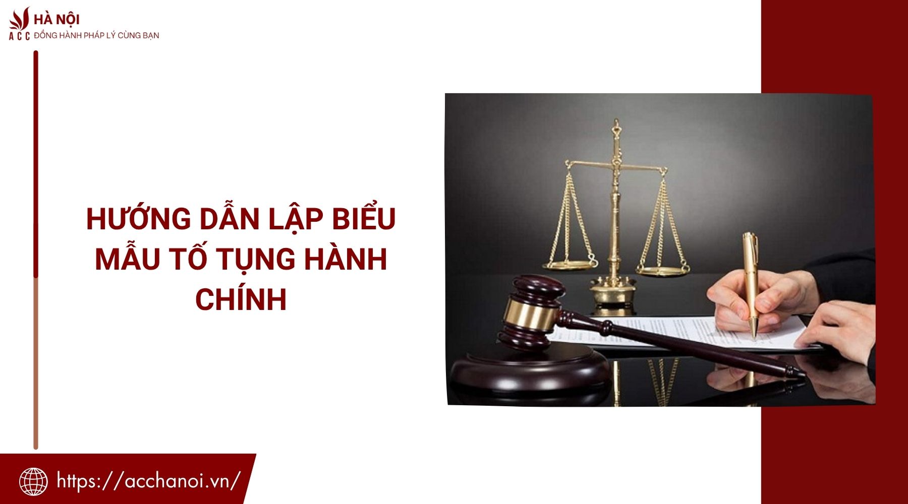 Hướng dẫn lập biểu mẫu tố tụng hành chính