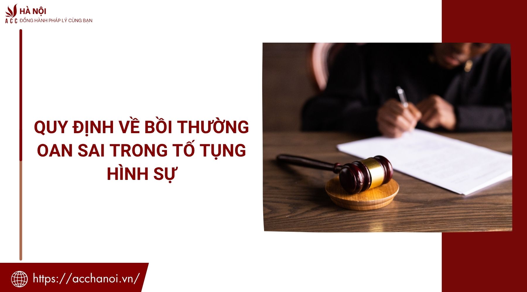 Quy định về bồi thường oan sai trong tố tụng hình sự