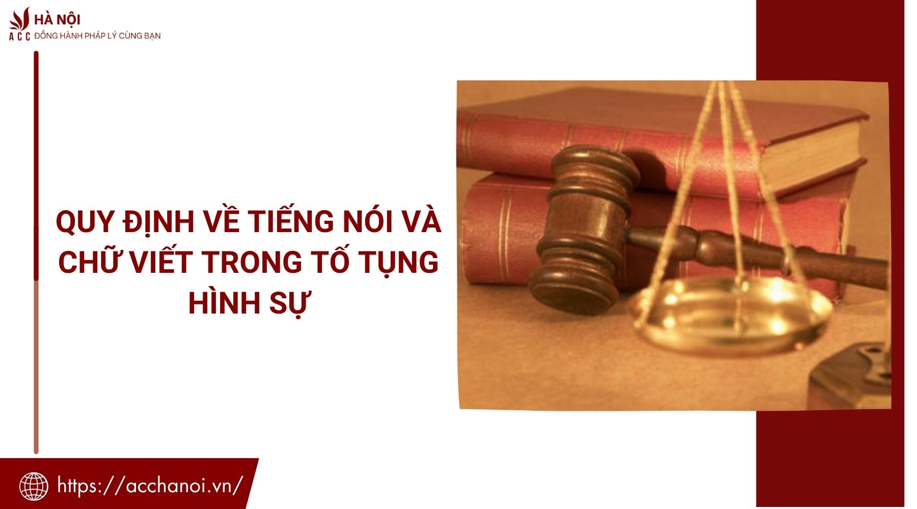 Quy định về tiếng nói và chữ viết trong tố tụng hình sự