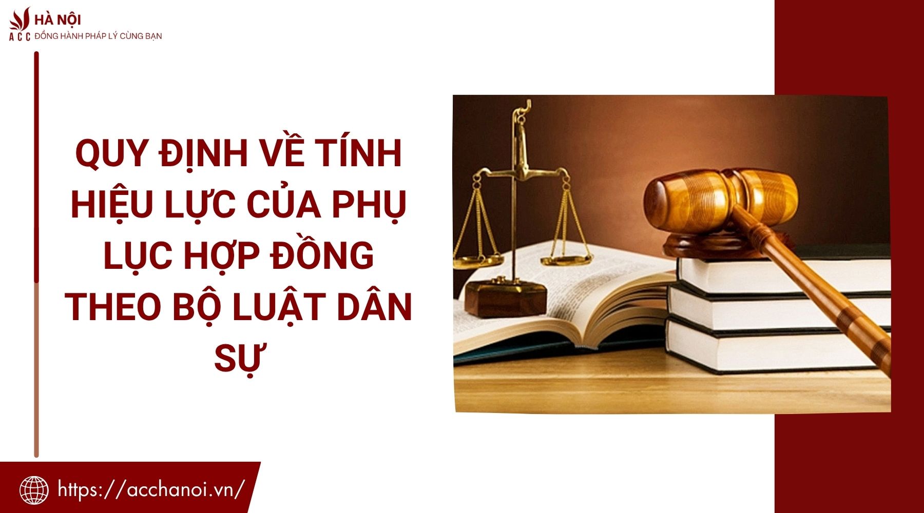 Quy định về tính hiệu lực của phụ lục hợp đồng theo Bộ luật Dân sự