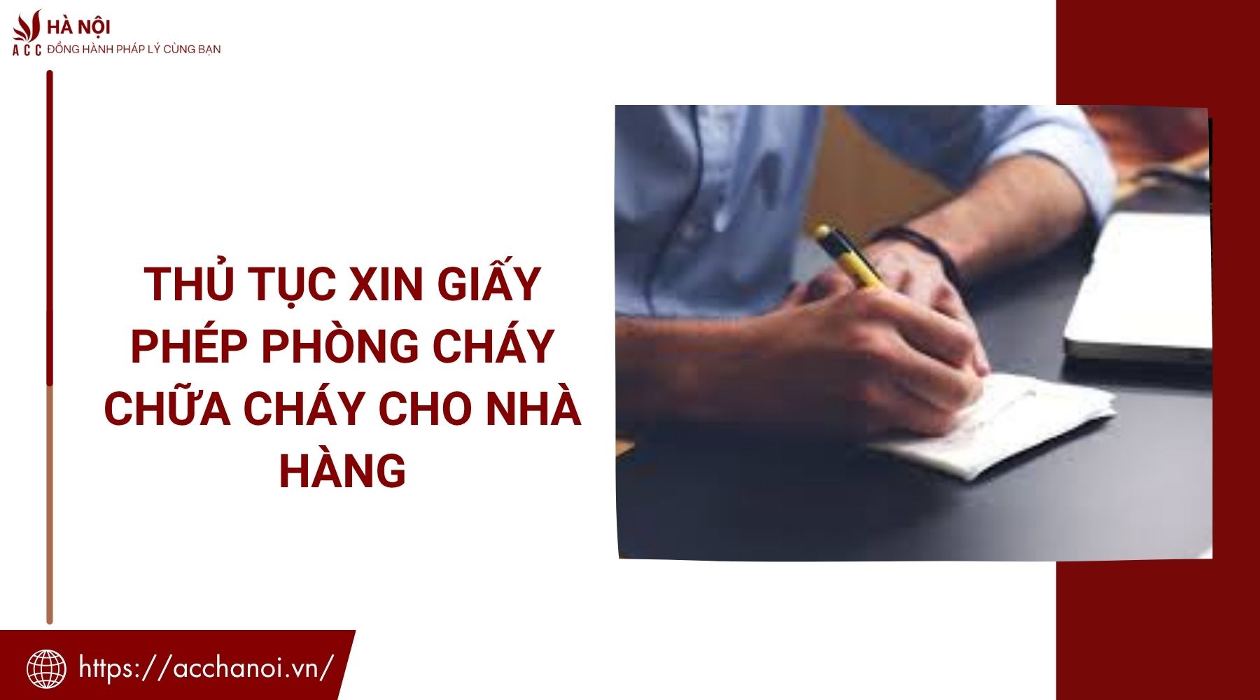 Thủ tục xin giấy phép phòng cháy chữa cháy cho nhà hàng