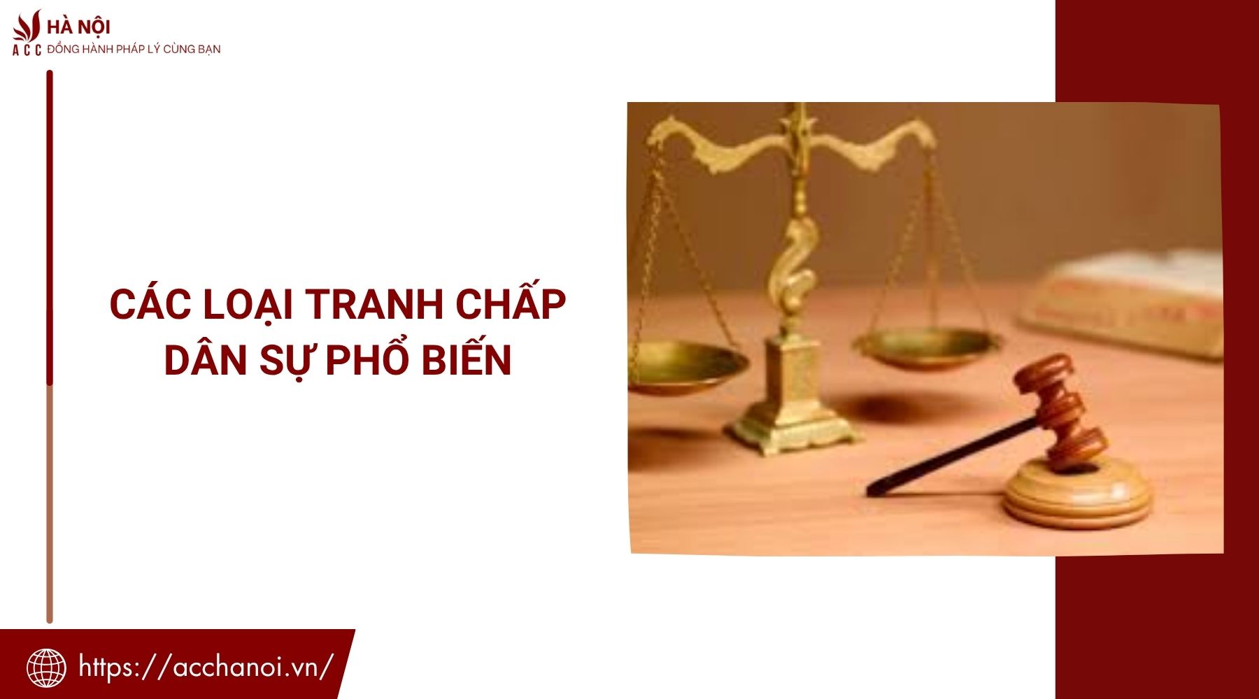 Các loại tranh chấp dân sự phổ biến