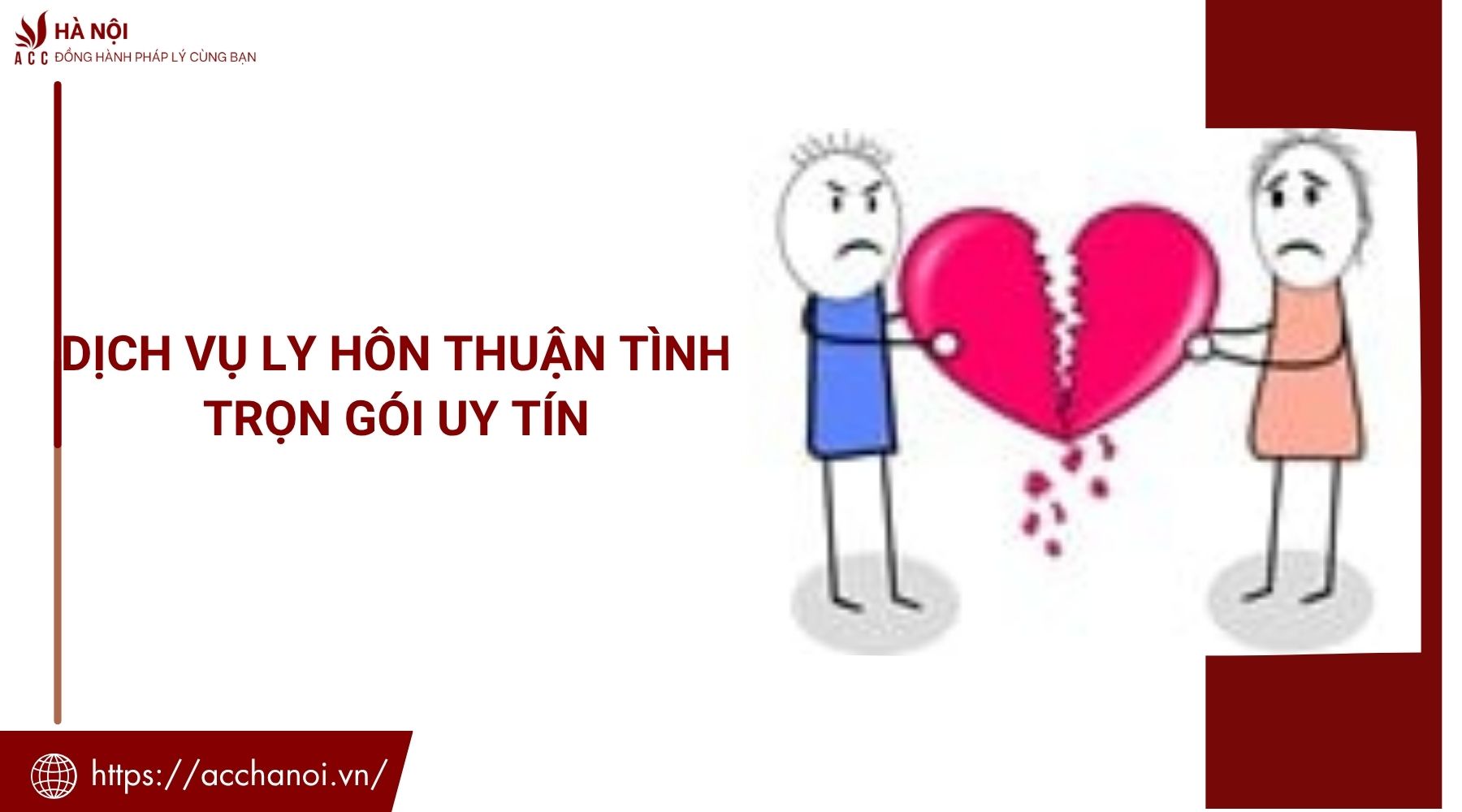 Dịch vụ ly hôn thuận tình trọn gói uy tín