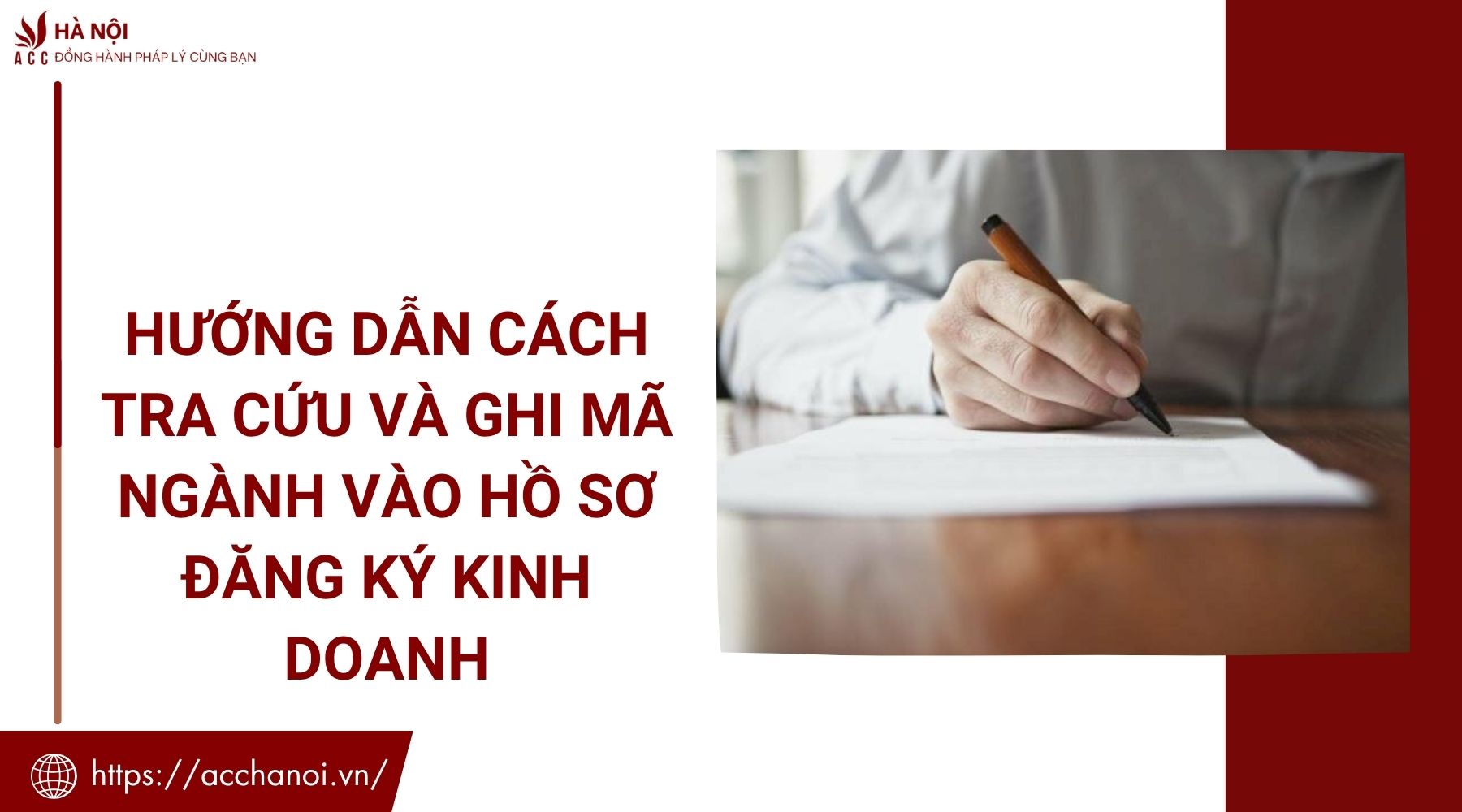 Hướng dẫn cách tra cứu và ghi mã ngành vào hồ sơ đăng ký kinh doanh