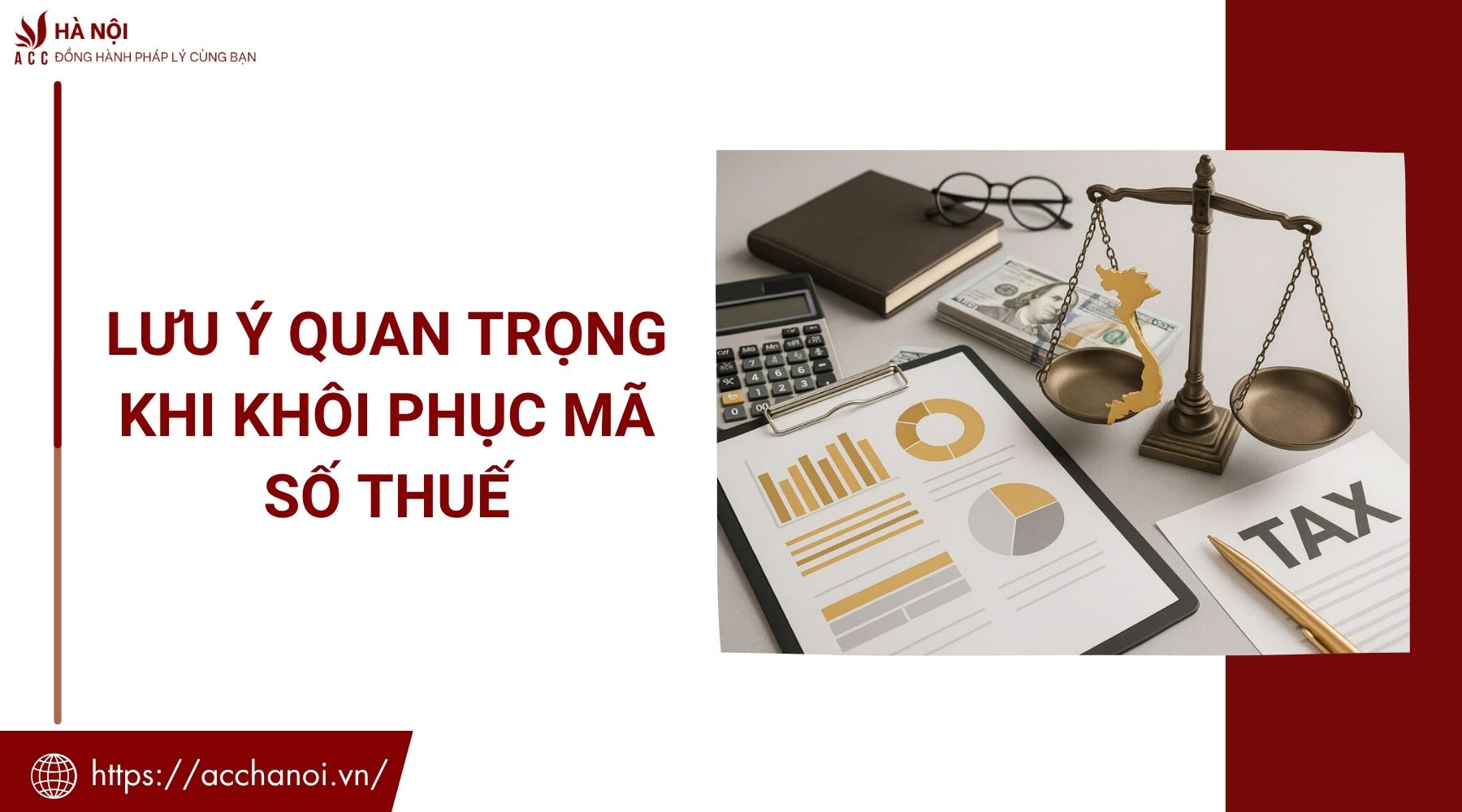 Lưu ý quan trọng khi khôi phục mã số thuế