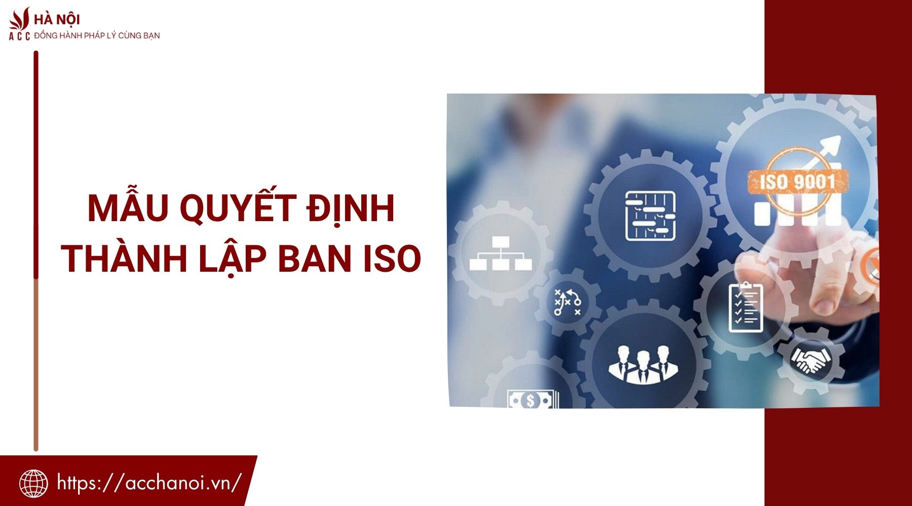 Mẫu quyết định thành lập ban ISO