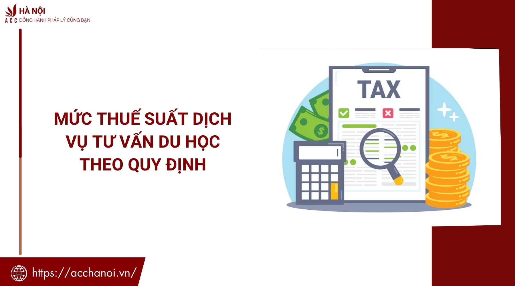 Mức thuế suất dịch vụ tư vấn du học theo quy định
