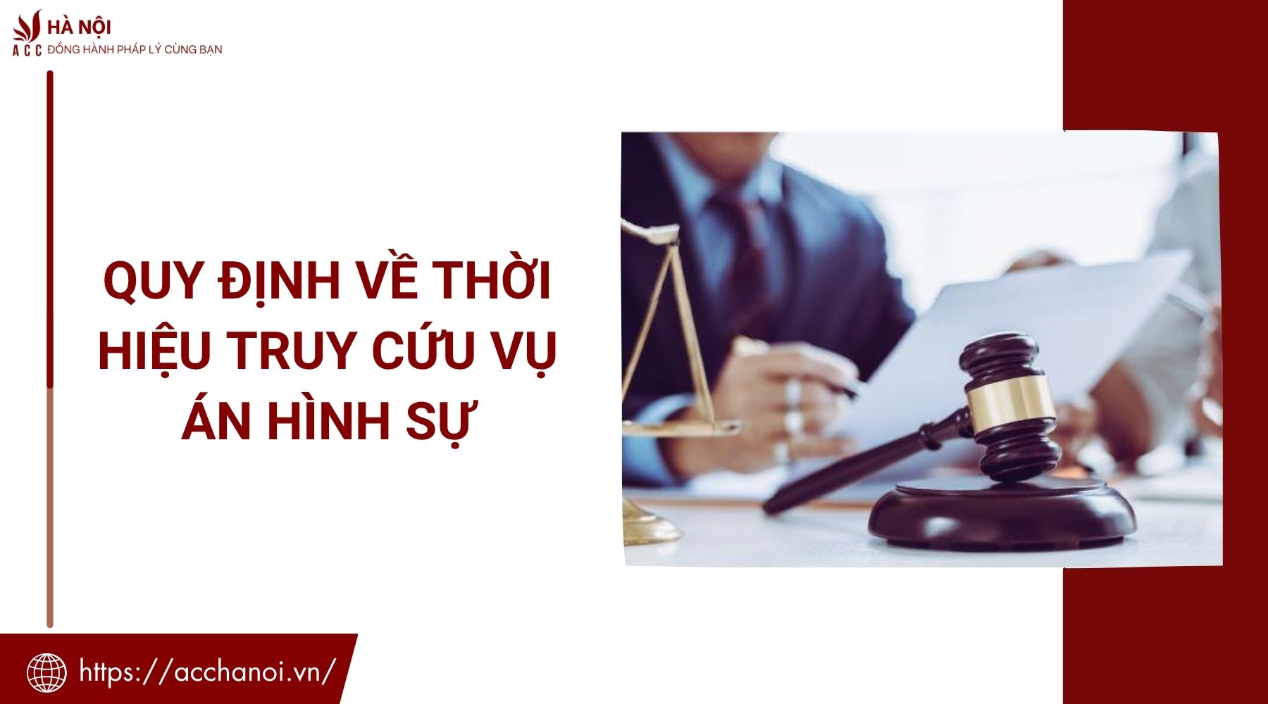 Quy định về thời hiệu khởi kiện vụ án hình sự