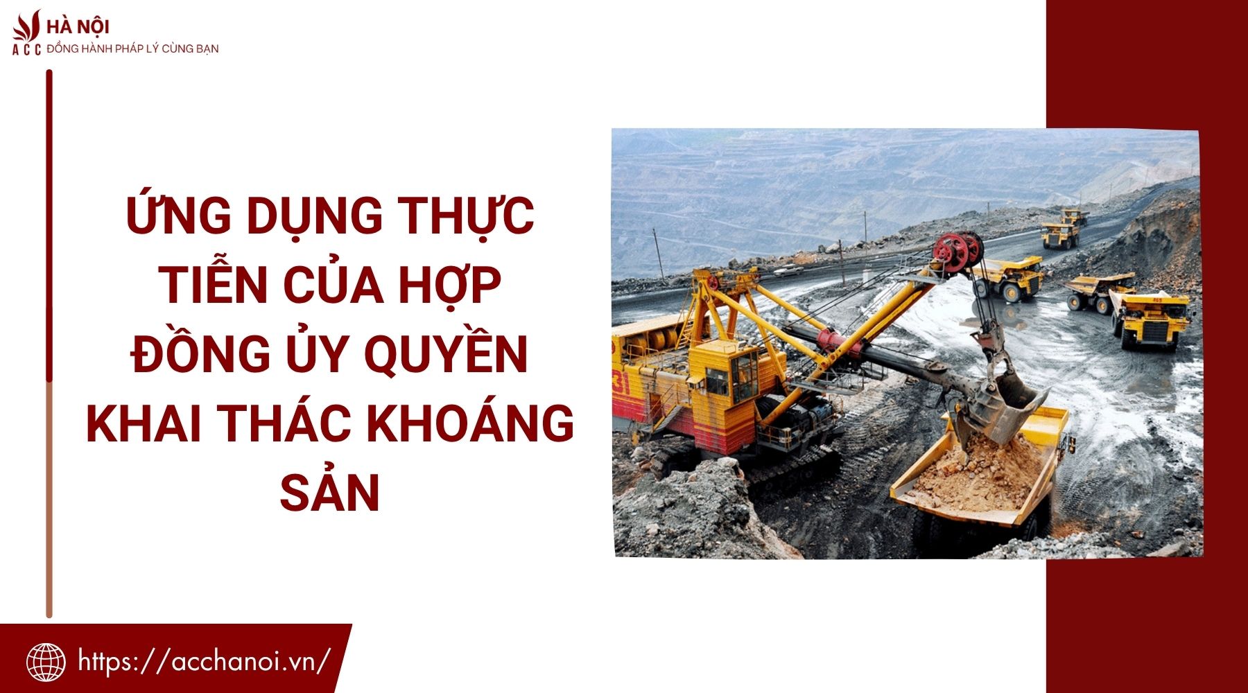 Ứng dụng thực tiễn của hợp đồng ủy quyền khai thác khoáng sản