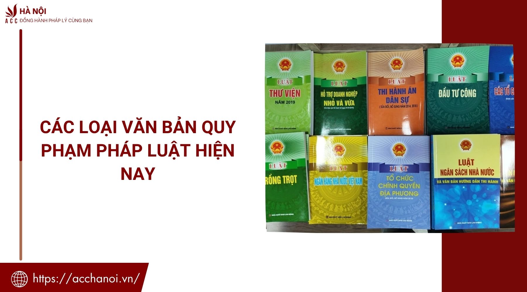 Các loại văn bản quy phạm pháp luật hiện nay