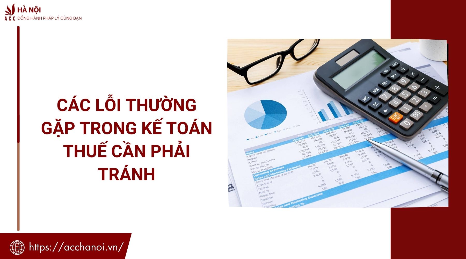 Các lỗi thường gặp trong kế toán thuế cần phải tránh