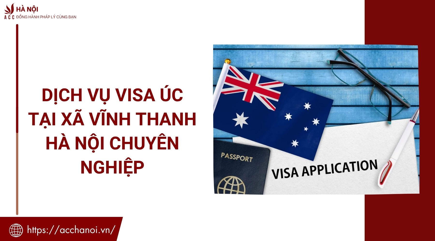 Dịch vụ visa Úc tại xã Vĩnh Thanh Hà Nội chuyên nghiệp