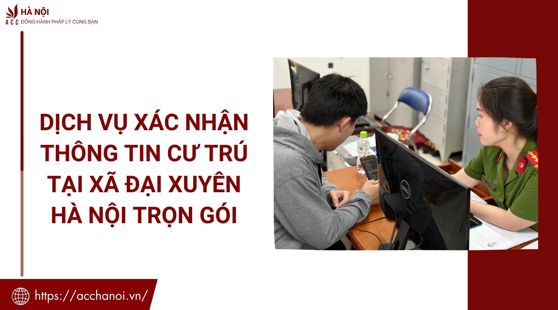 Dịch vụ xác nhận thông tin cư trú tại xã Đại Xuyên Hà Nội trọn gói