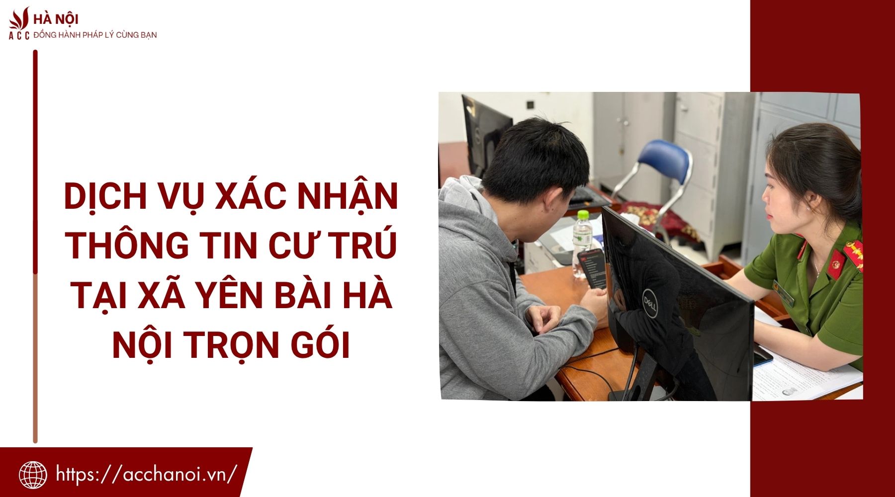 Dịch vụ xác nhận thông tin cư trú tại xã Yên Bài Hà Nội trọn gói