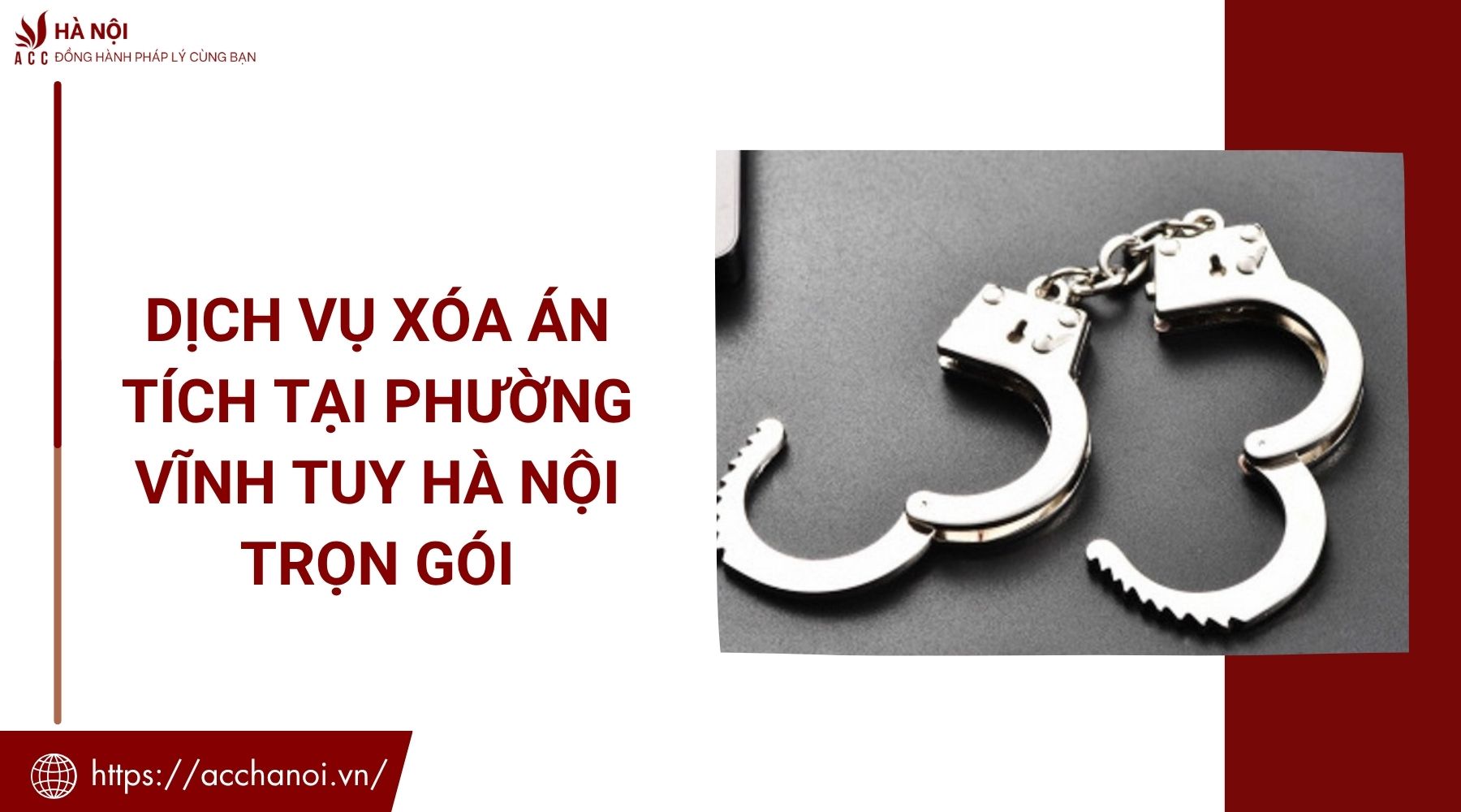 Dịch vụ xóa án tích tại phường Vĩnh Tuy Hà Nội trọn gói