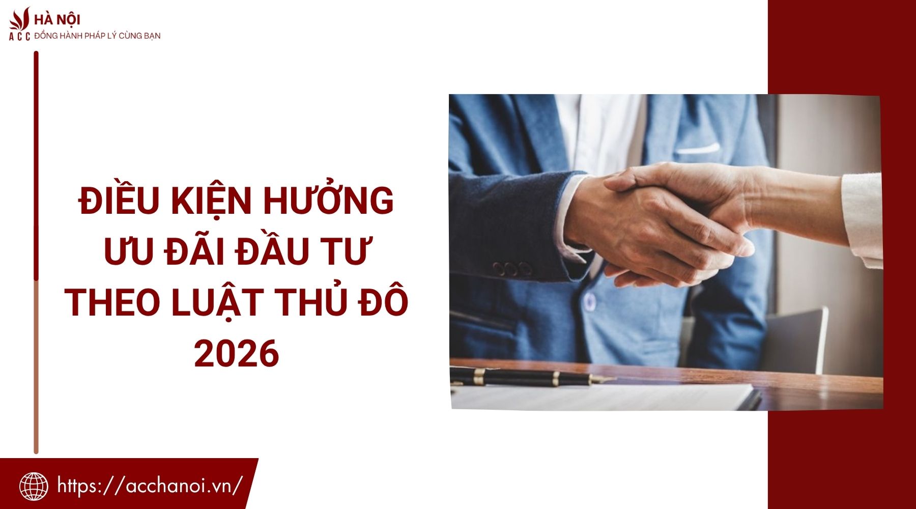 Điều kiện hưởng ưu đãi đầu tư theo Luật Thủ đô 2026