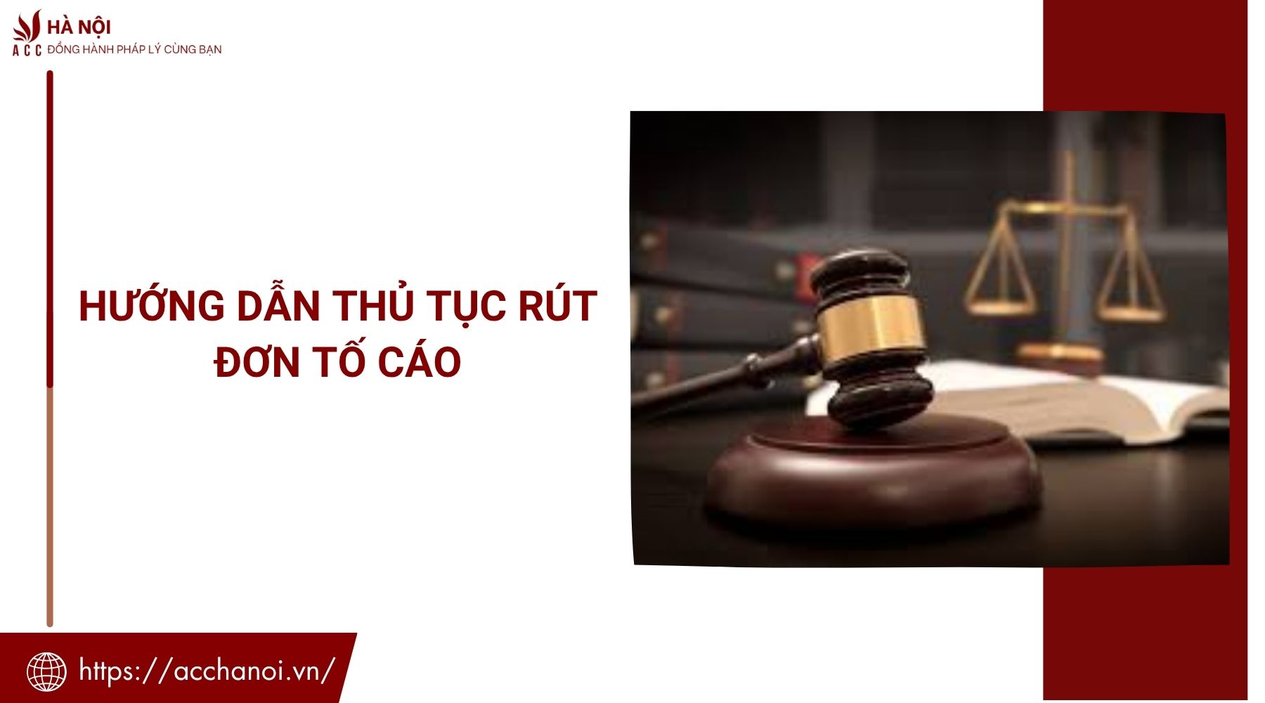 Hướng dẫn thủ tục rút đơn tố cáo