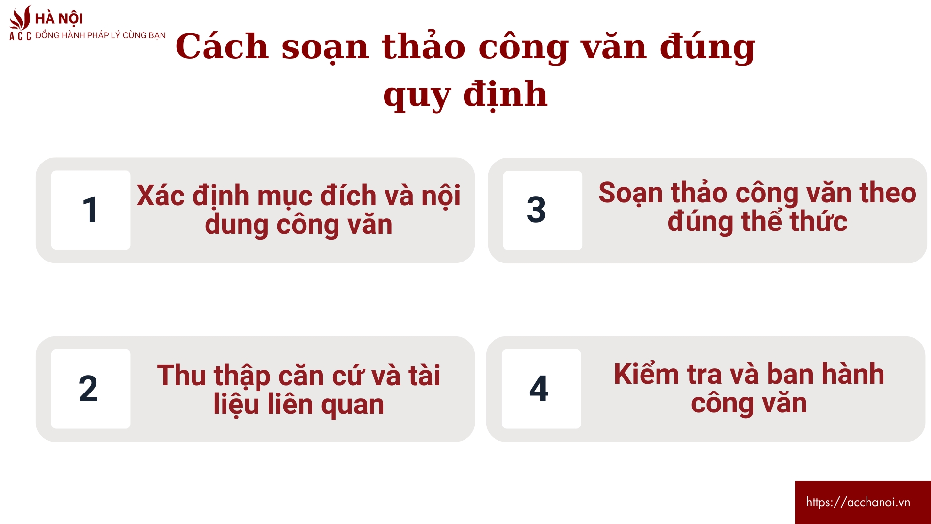 Cách soạn thảo công văn đúng quy định