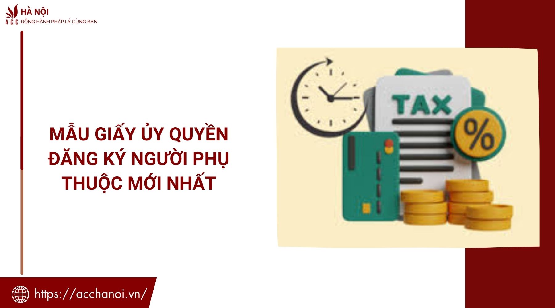 Mẫu giấy ủy quyền đăng ký người phụ thuộc mới nhất