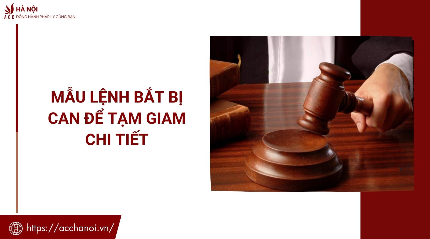 Mẫu lệnh bắt bị can để tạm giam chi tiết