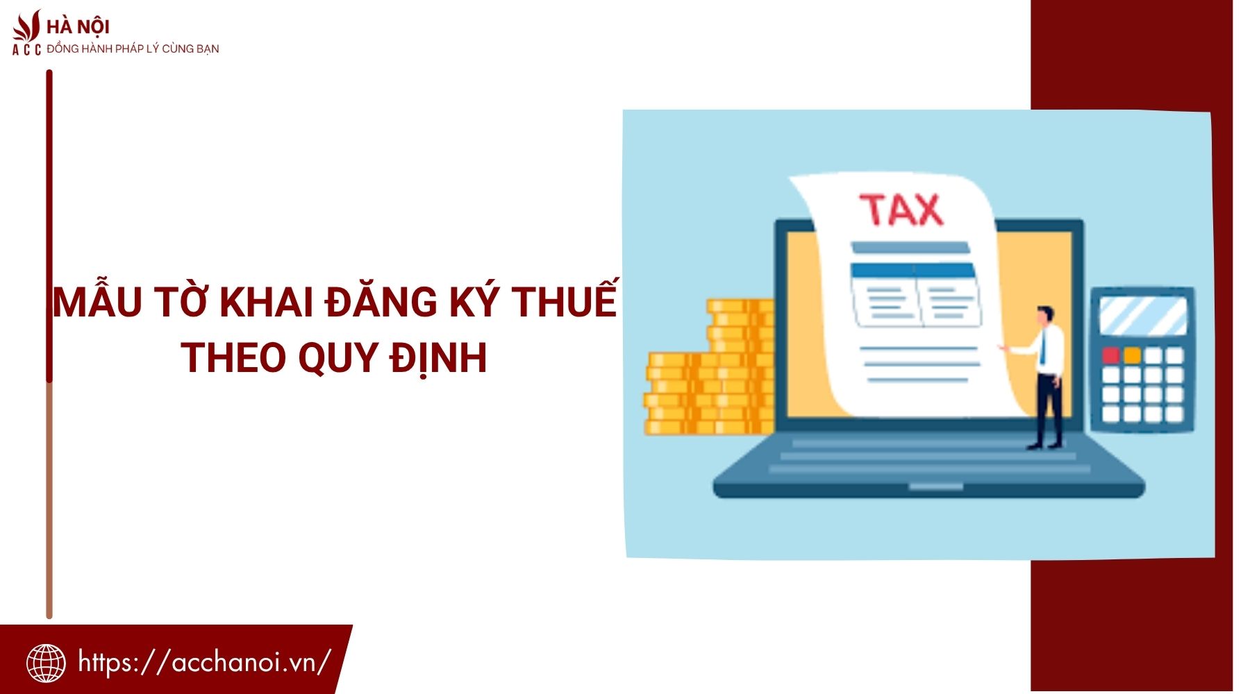 Mẫu tờ khai đăng ký thuế theo quy định