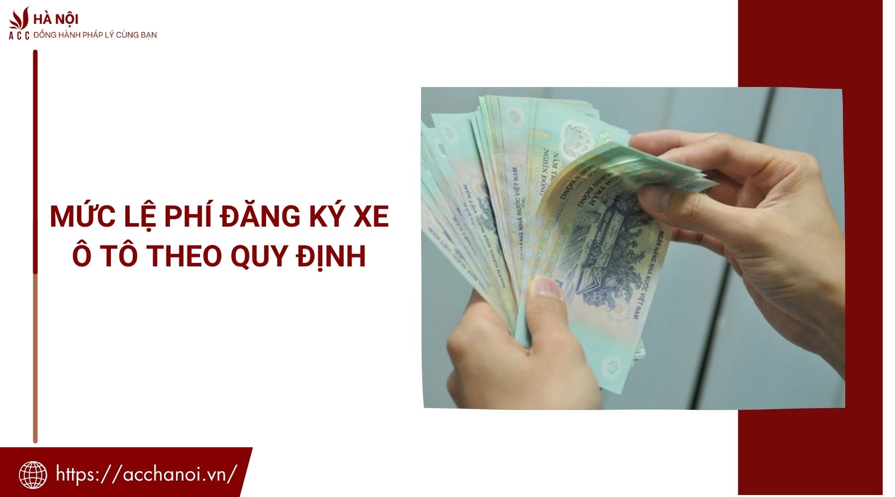 Mức lệ phí đăng ký xe ô tô theo quy định