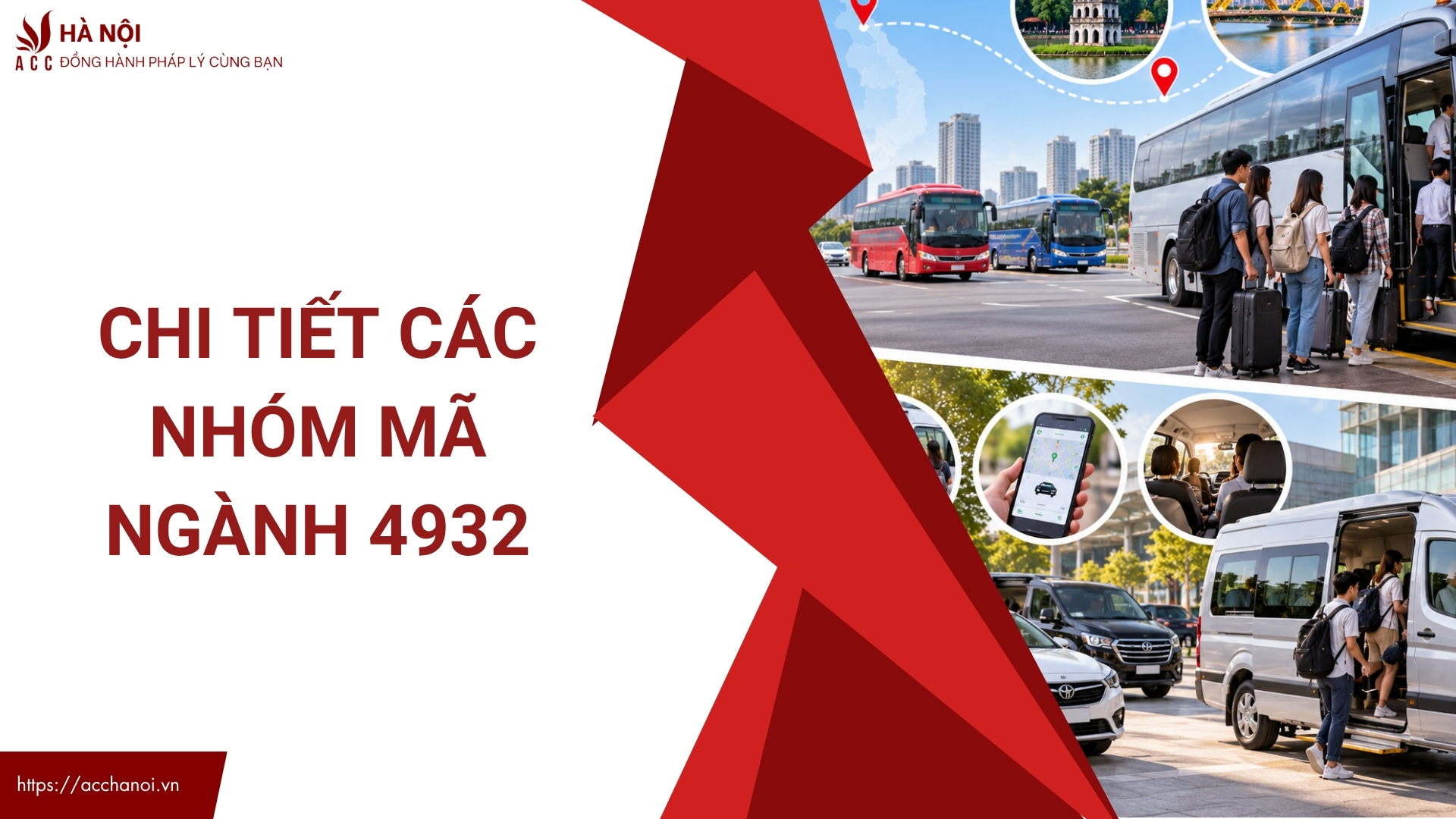Chi tiết các nhóm mã ngành 4932