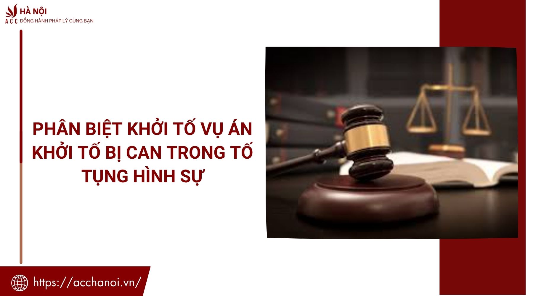 Phân biệt khởi tố vụ án khởi tố bị can trong tố tụng hình sự