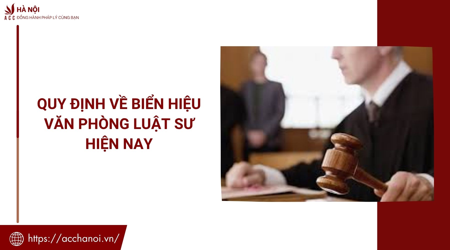 Quy định về biển hiệu văn phòng luật sư hiện nay