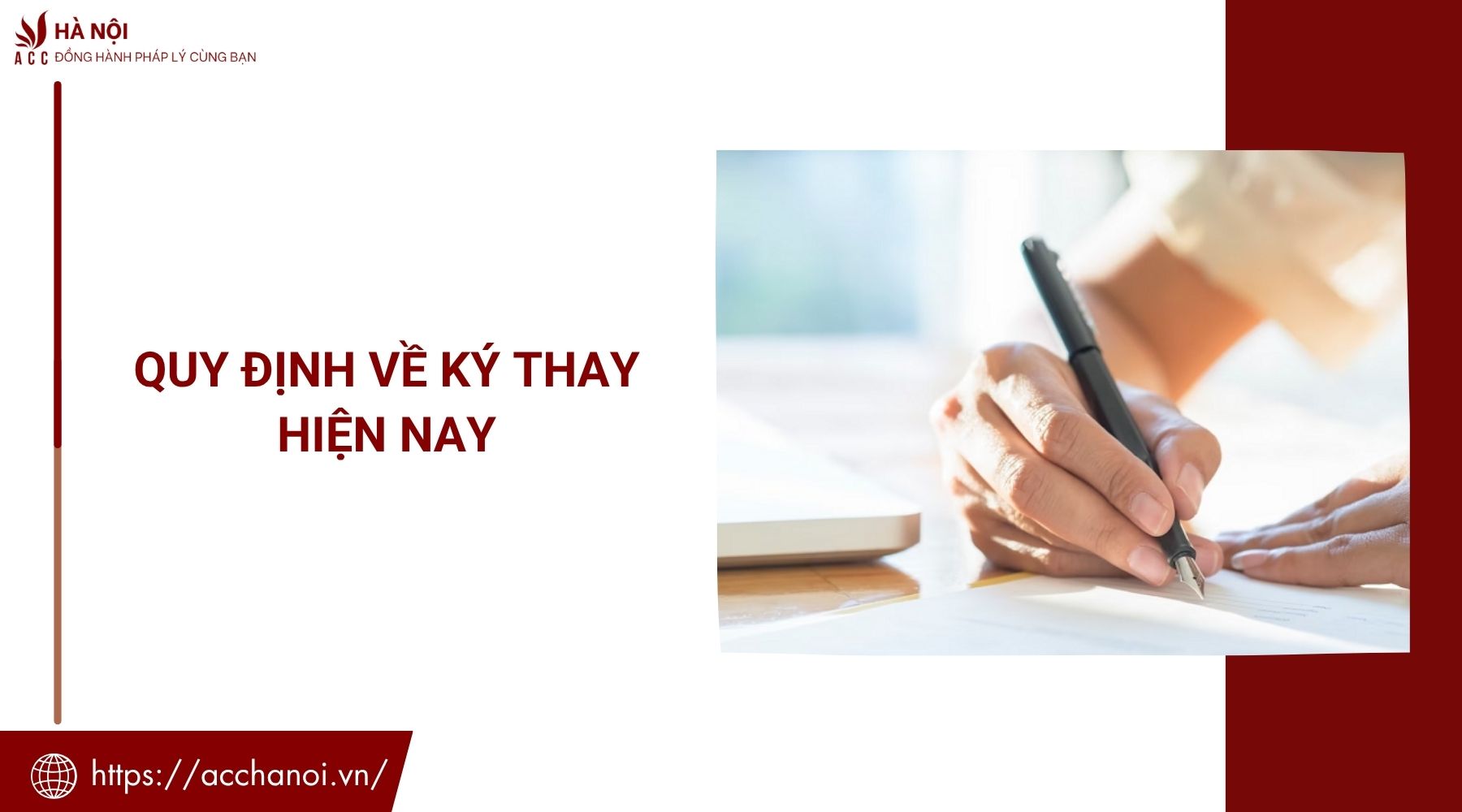 Quy định về ký thay hiện nay