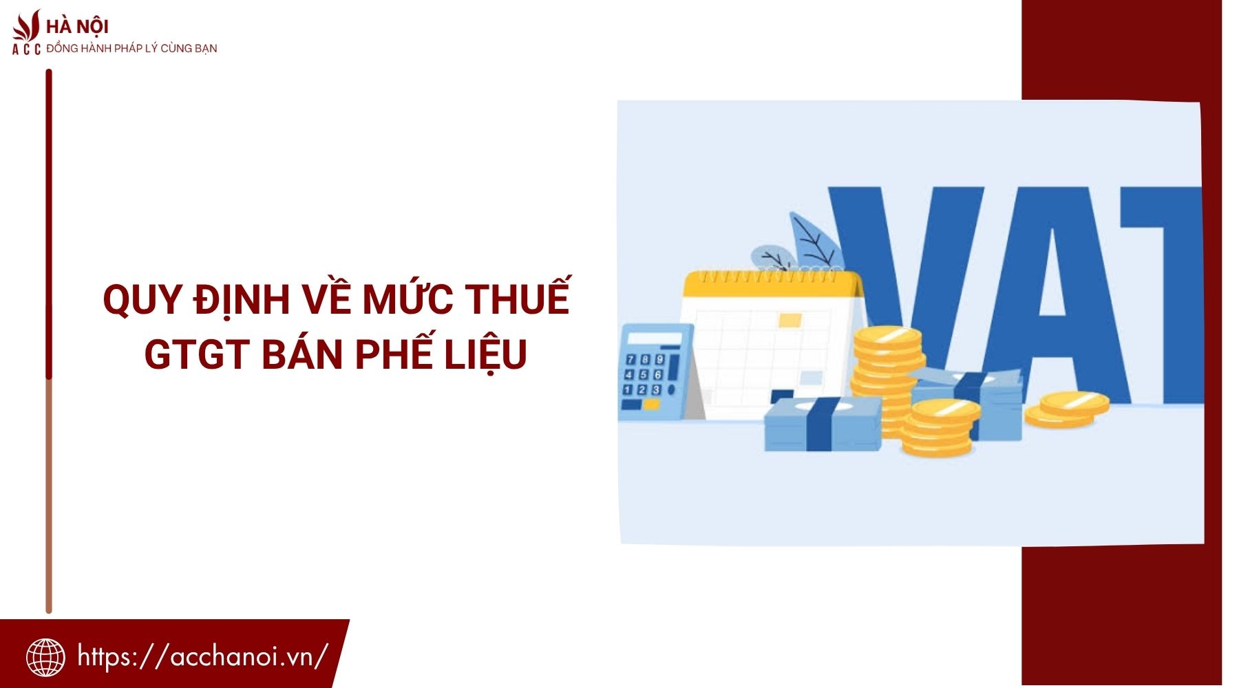Quy định về mức thuế GTGT bán phế liệu
