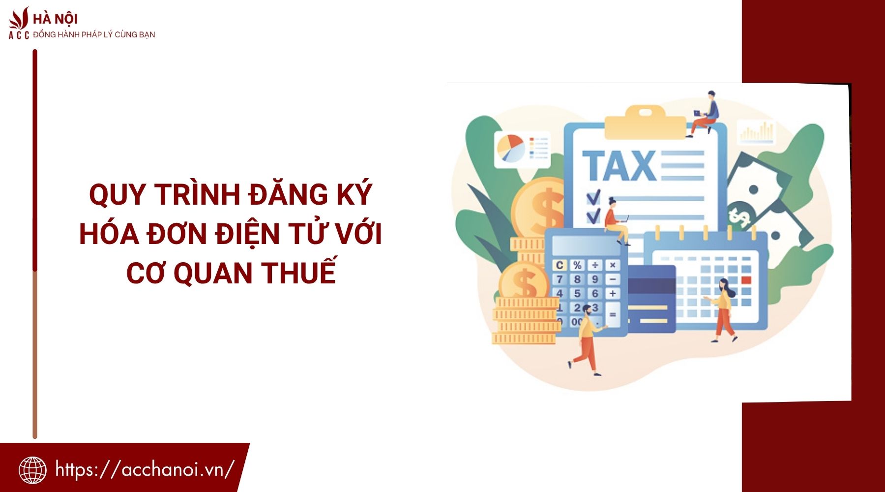 Quy trình đăng ký hóa đơn điện tử với cơ quan thuế