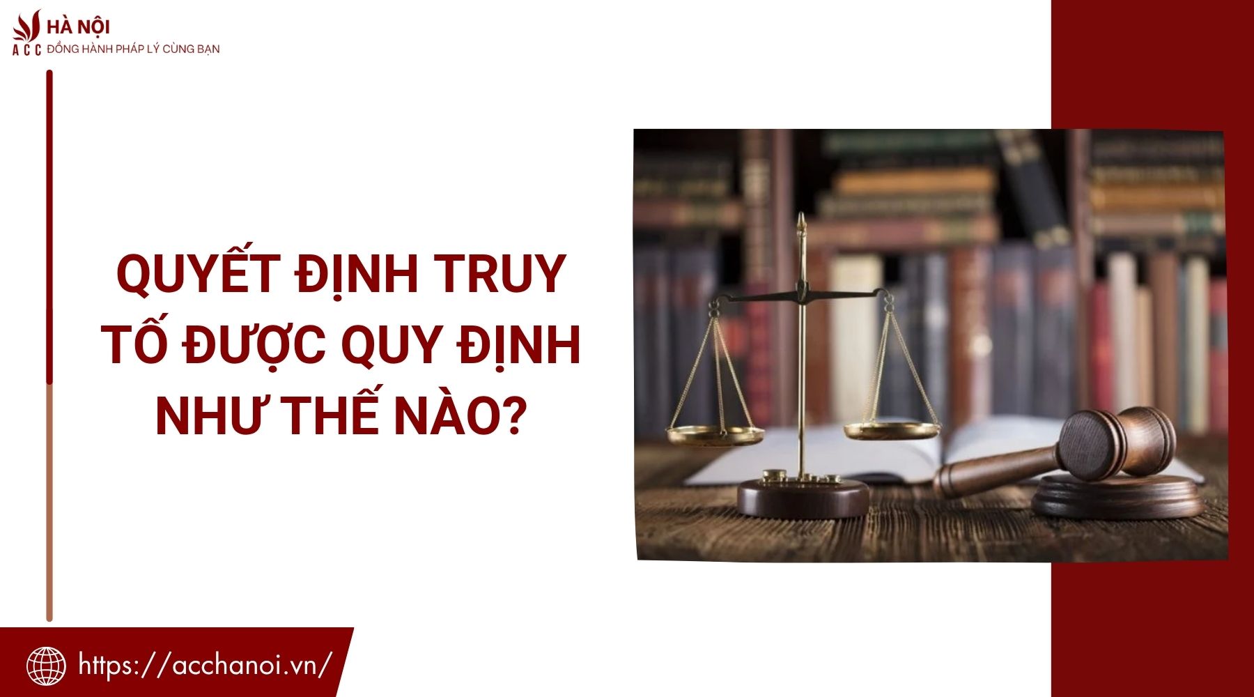 Quyết định truy tố được quy định như thế nào?