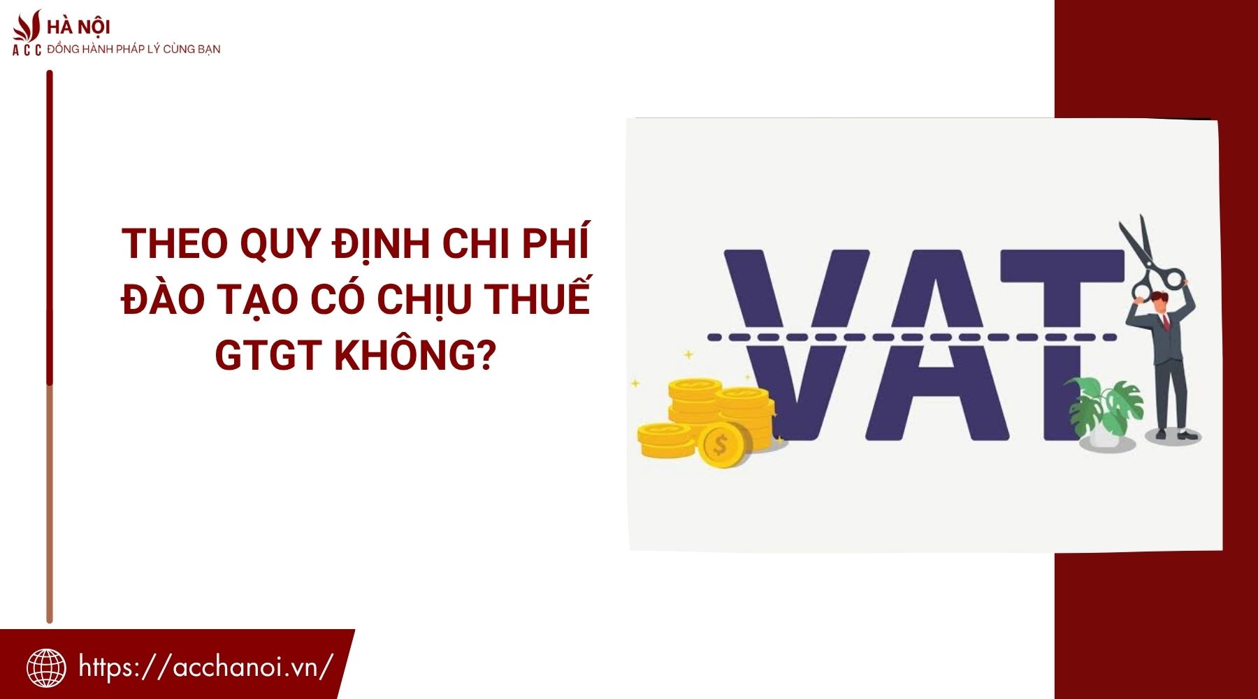 Theo quy định chi phí đào tạo có chịu thuế GTGT không?