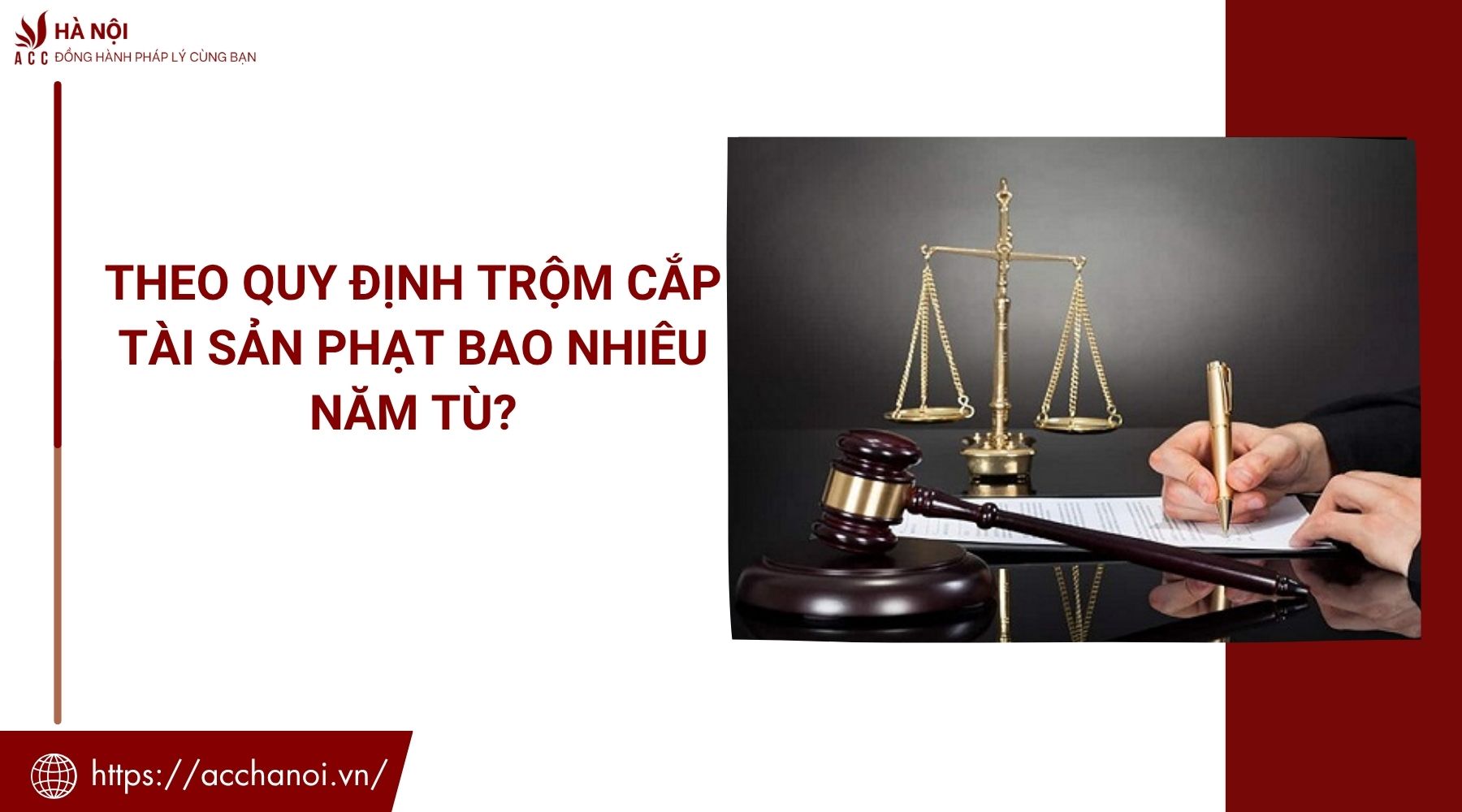 Theo quy định trộm cắp tài sản phạt bao nhiêu năm tù?