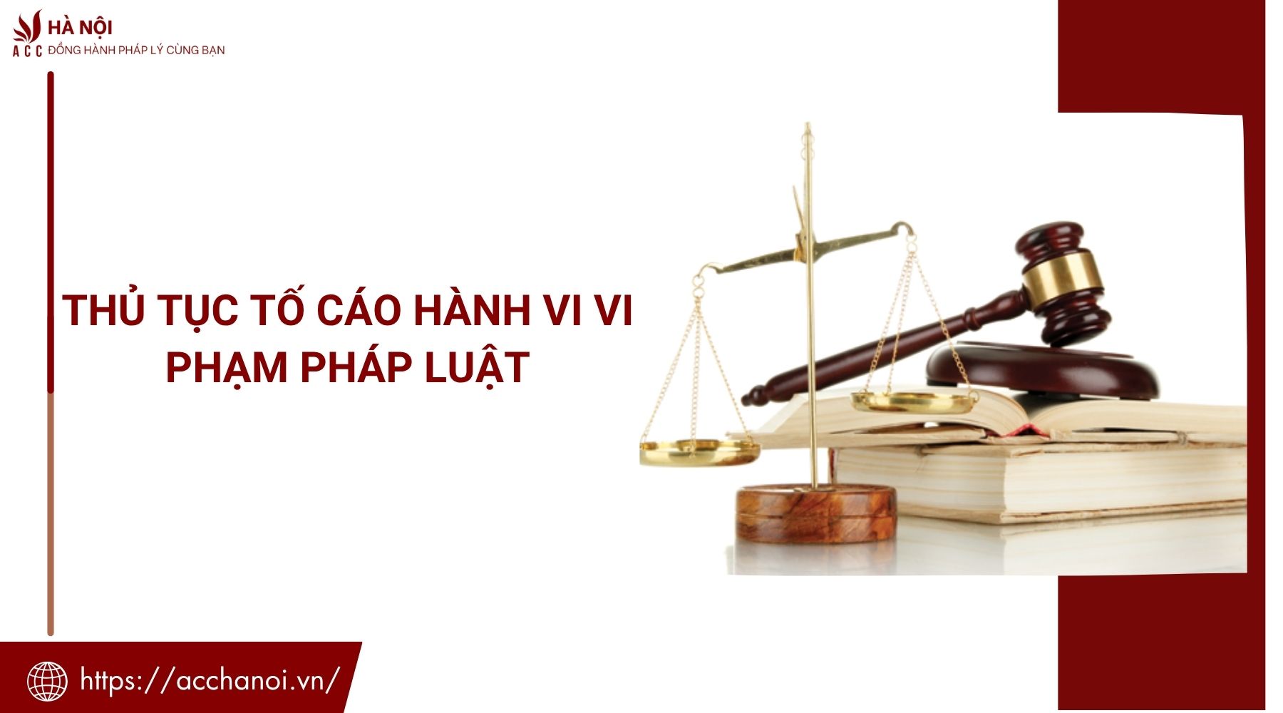 Thủ tục tố cáo hành vi vi phạm pháp luật