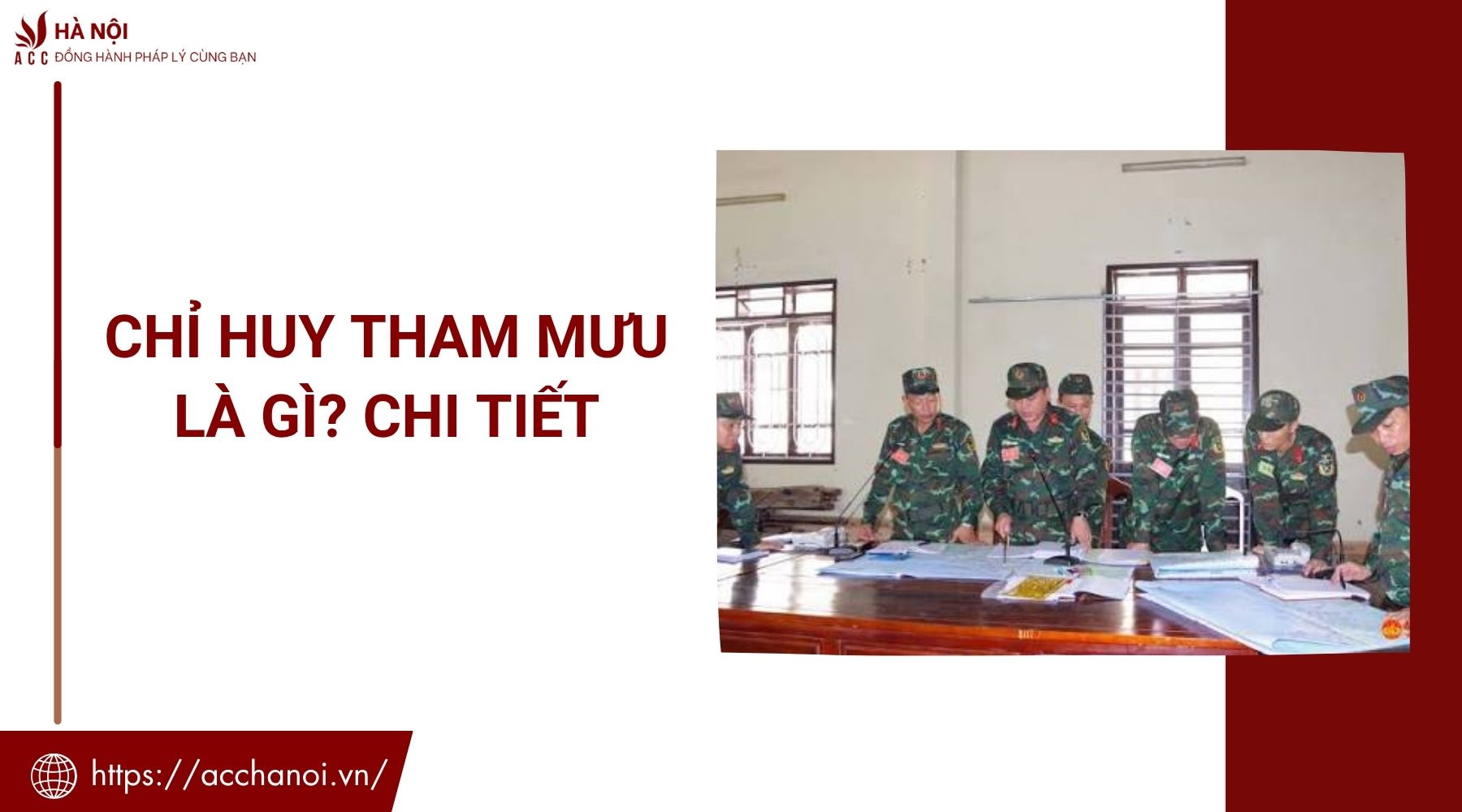Chỉ huy tham mưu là gì? Chi tiết