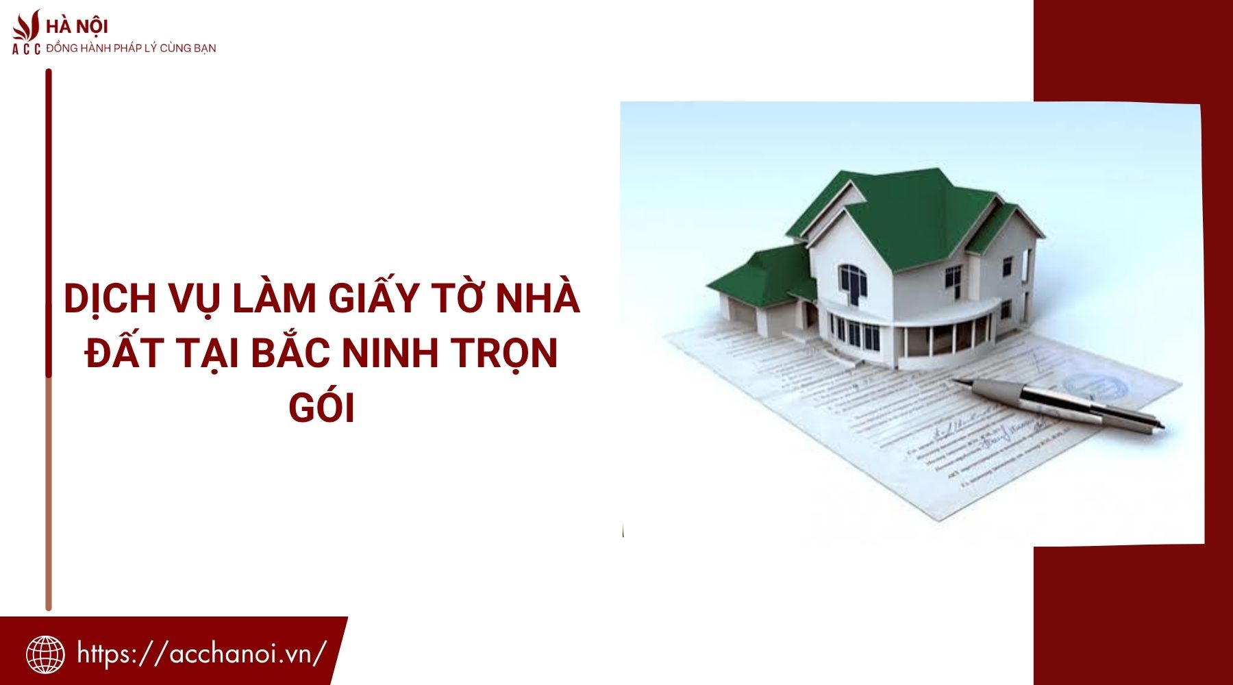 Dịch vụ làm giấy tờ nhà đất tại Bắc Ninh trọn gói