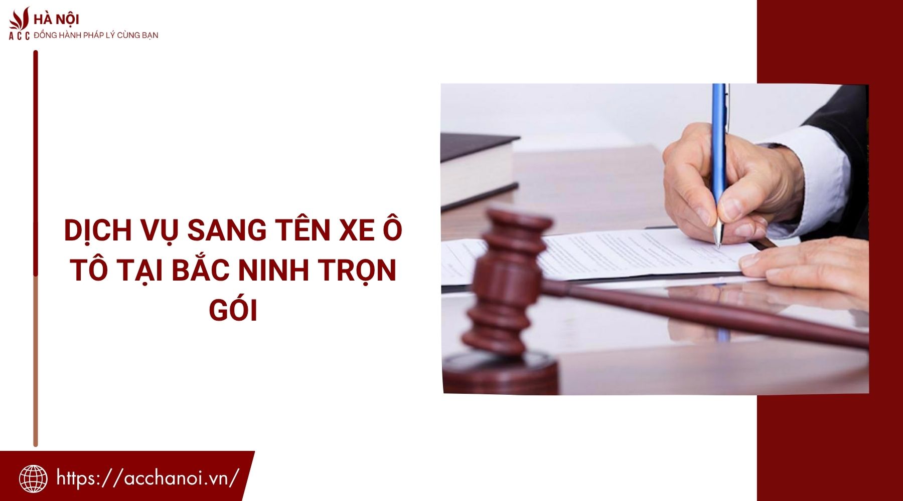 Dịch vụ sang tên xe ô tô tại Bắc Ninh trọn gói