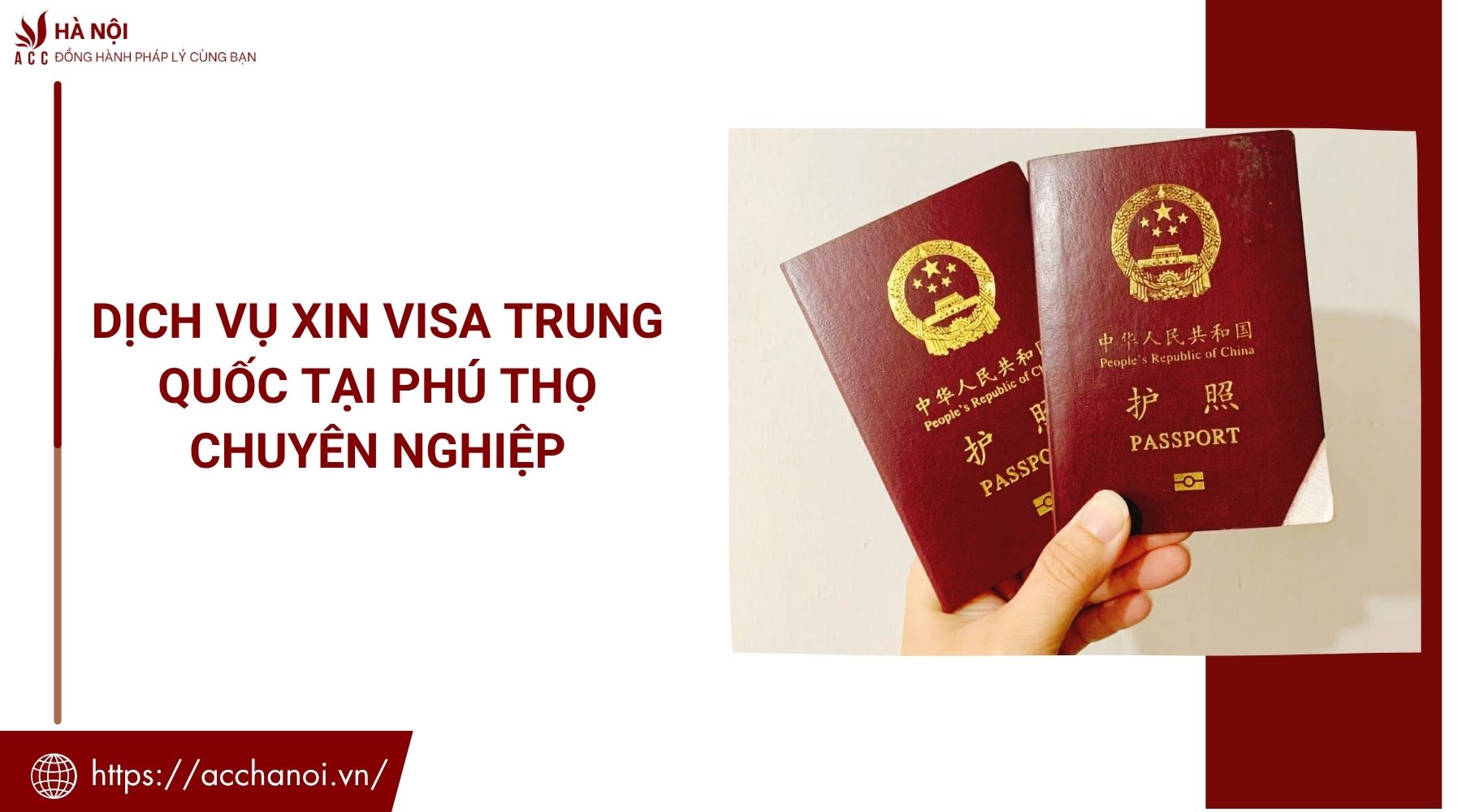 Dịch vụ xin visa Trung Quốc tại Phú Thọ chuyên nghiệp