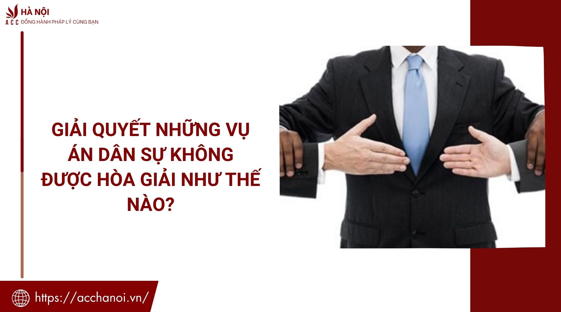 Giải quyết những vụ án dân sự không được hòa giải như thế nào?