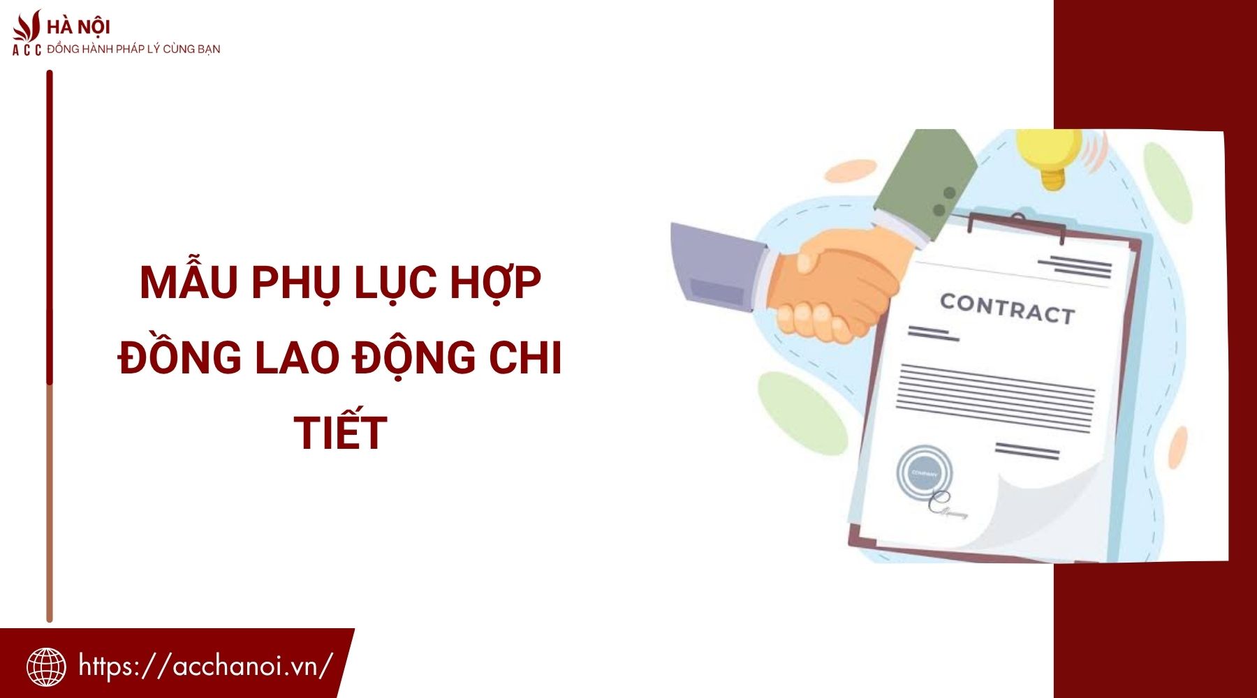 Mẫu phụ lục hợp đồng lao động chi tiết 1 Mẫu phụ lục hợp đồng lao động chi tiết
