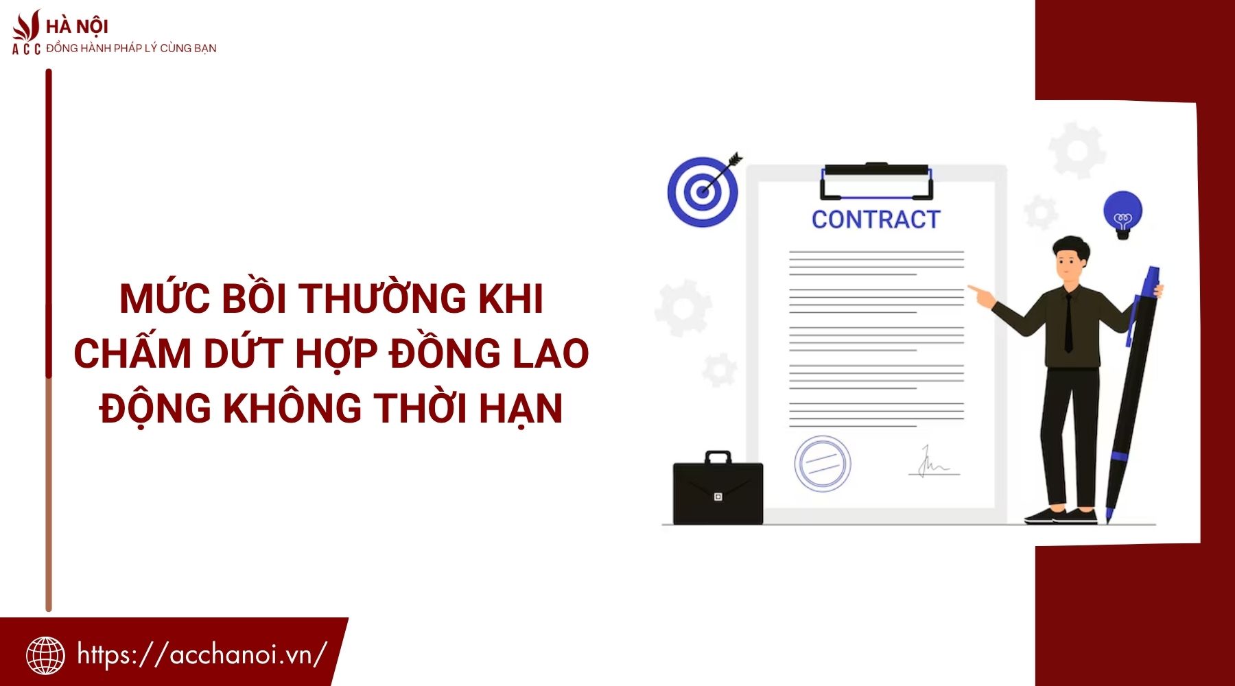 Mức bồi thường khi chấm dứt hợp đồng lao động không thời hạn