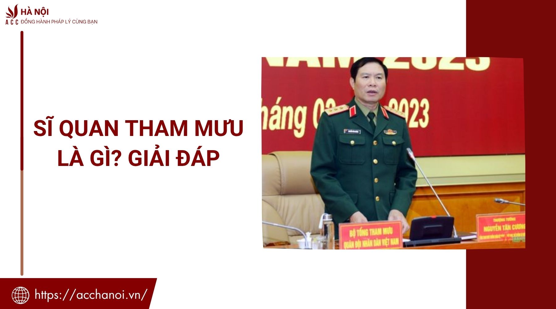 Sĩ quan tham mưu là gì? Giải đáp