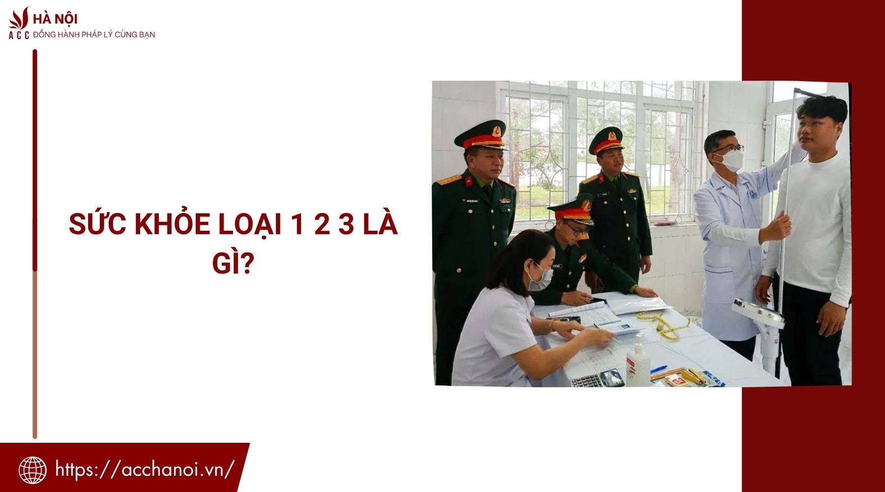 Sức khỏe loại 1 2 3 là gì? Cách phân loại mới nhất